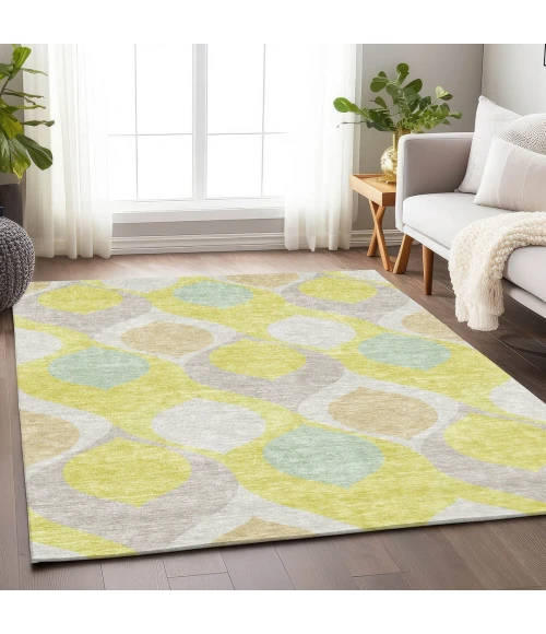 Addison Mayfield Gold AMF749 2ft. 3in. x 7ft. 6in. Rect. Rug
