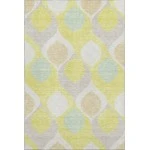 Addison Mayfield Gold AMF749 - 8ft. Round Rug