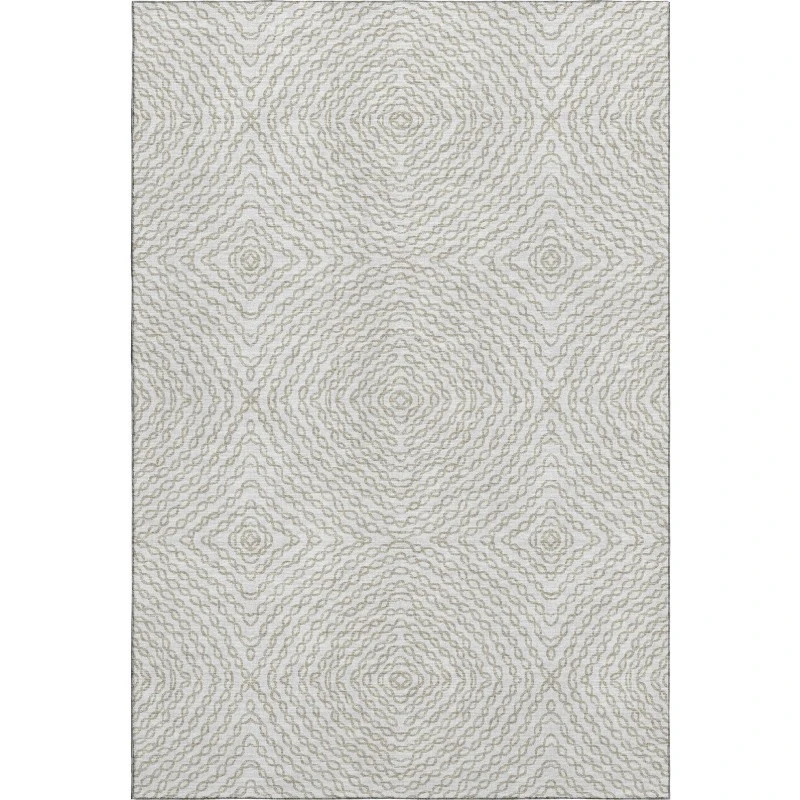 Addison Mayfield Neutral AMF74 - 8ft. Round Rug