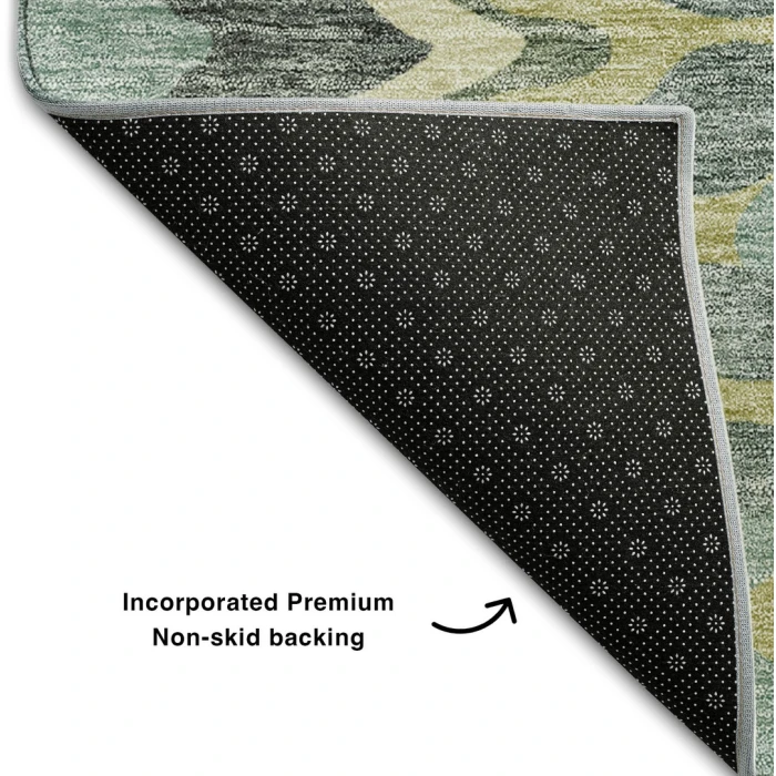 Addison Mayfield Green AMF750 2ft. 3in. x 7ft. 6in. Rect. Rug