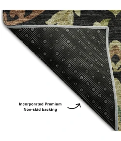 Addison Mayfield Black AMF751 5ft. x 7ft. 6in. Rect. Rug