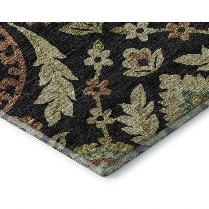 Addison Mayfield Black AMF751 5ft. x 7ft. 6in. Rect. Rug