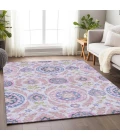 Addison Mayfield Pink AMF751 5ft. x 7ft. 6in. Rect. Rug