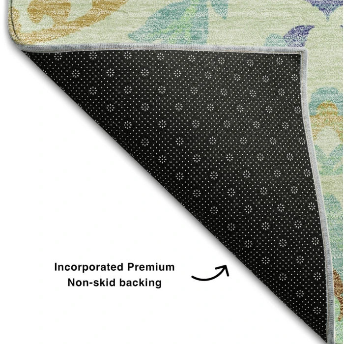 Addison Mayfield Green AMF751 5ft. x 7ft. 6in. Rect. Rug