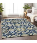 Addison Mayfield Blue AMF751 5ft. x 7ft. 6in. Rect. Rug