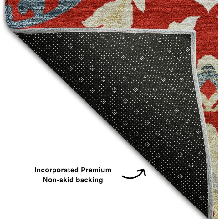 Addison Mayfield Red AMF751 2ft. 3in. x 7ft. 6in. Rect. Rug