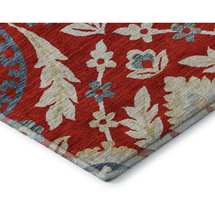 Addison Mayfield Red AMF751 2ft. 3in. x 7ft. 6in. Rect. Rug