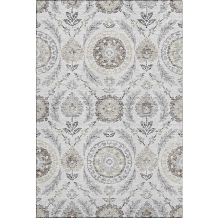 Addison Mayfield Gray AMF751 5ft. x 7ft. 6in. Rect. Rug