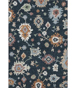 Addison Mayfield Black AMF753 - 8ft. Round Rug