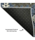 Addison Mayfield Blue AMF753 - 8ft. Round Rug