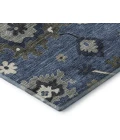 Addison Mayfield Blue AMF753 - 8ft. Round Rug
