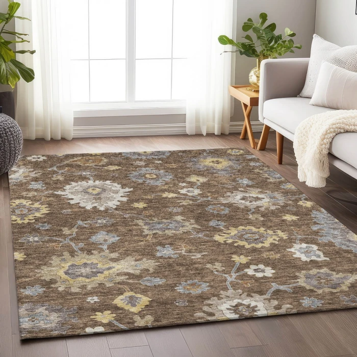 Addison Mayfield Brown AMF753 8ft. x 10ft. Rect. Rug