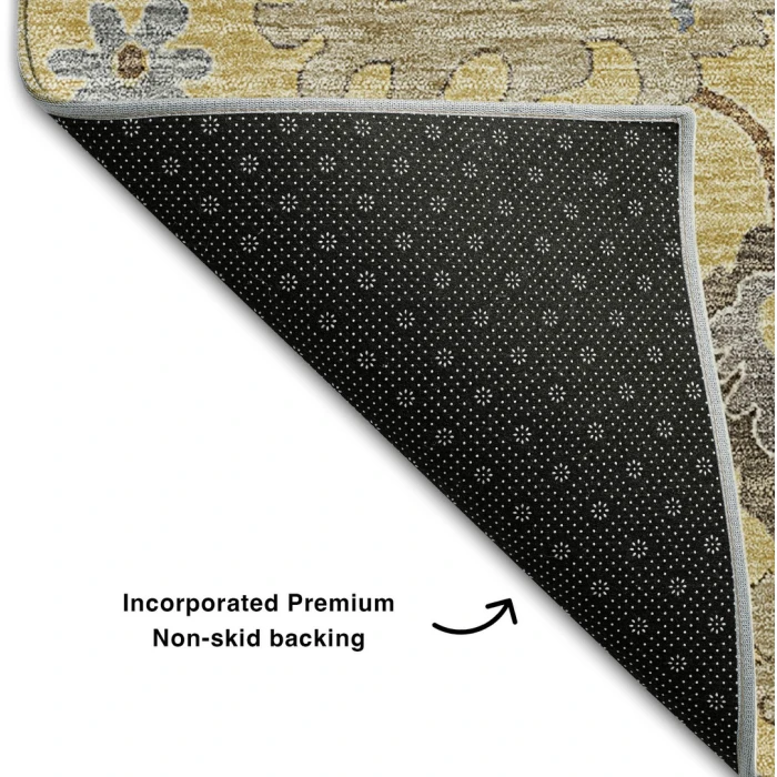Addison Mayfield Gold AMF753 2ft. 3in. x 7ft. 6in. Rect. Rug