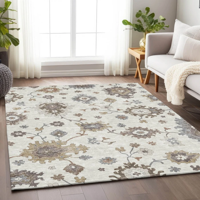 Addison Mayfield Ivory AMF753 5ft. x 7ft. 6in. Rect. Rug