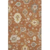 Addison Mayfield Orange AMF753 5ft. x 7ft. 6in. Rect. Rug