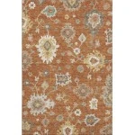 Addison Mayfield Orange AMF753 5ft. x 7ft. 6in. Rect. Rug