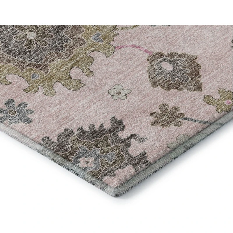 Addison Mayfield Pink AMF753 - 8ft. Round Rug