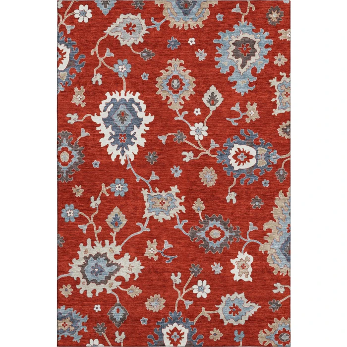 Addison Mayfield Red AMF753 2ft. 3in. x 7ft. 6in. Rect. Rug