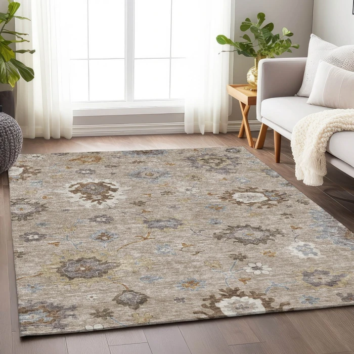 Addison Mayfield Brown AMF753 2ft. 3in. x 7ft. 6in. Rect. Rug