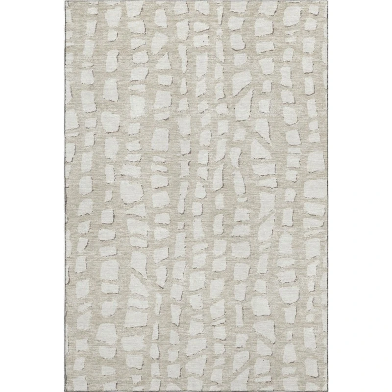 Addison Mayfield Brown AMF754 - 8ft. Round Rug