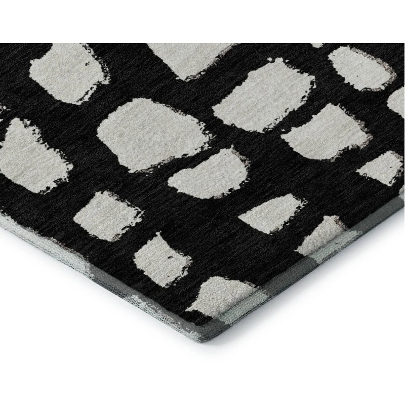 Addison Mayfield Black AMF754 5ft. x 7ft. 6in. Rect. Rug