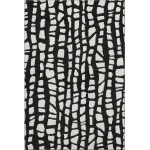 Addison Mayfield Black AMF754 5ft. x 7ft. 6in. Rect. Rug