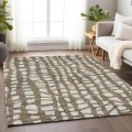 Addison Mayfield Brown AMF754 - 8ft. Round Rug