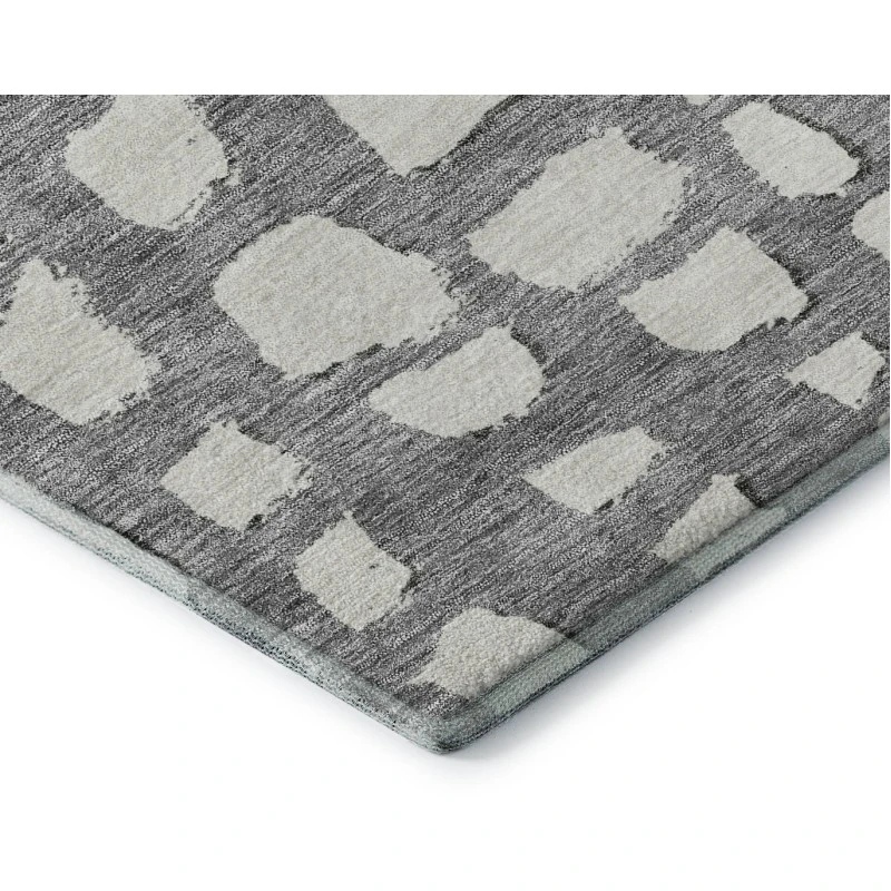 Addison Mayfield Gray AMF754 - 8ft. Round Rug