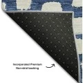 Addison Mayfield Blue AMF754 - 8ft. Round Rug