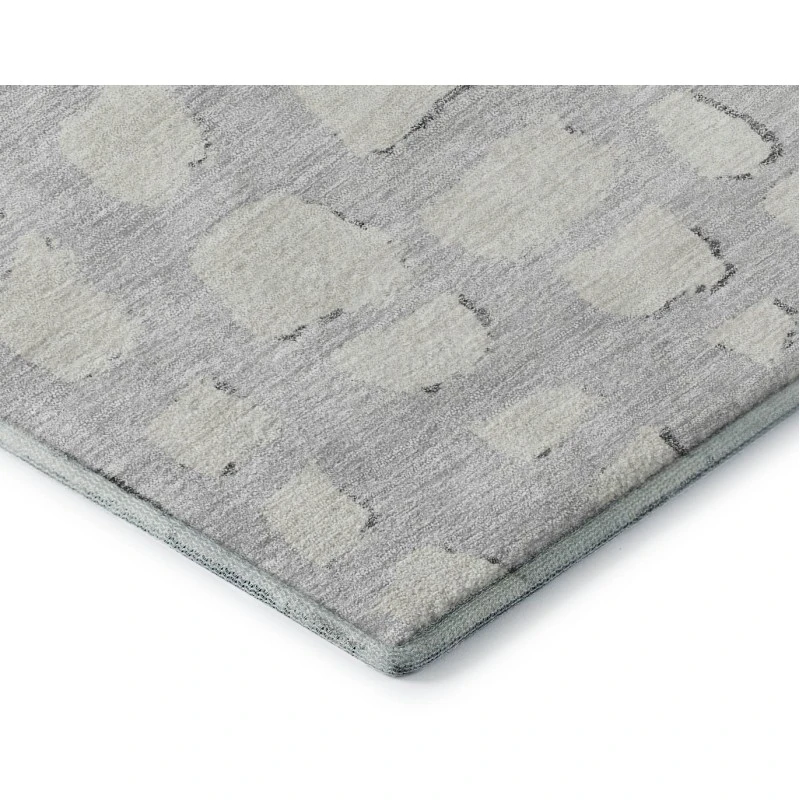 Addison Mayfield Gray AMF754 - 8ft. Round Rug