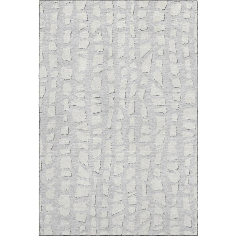 Addison Mayfield Gray AMF754 - 8ft. Round Rug