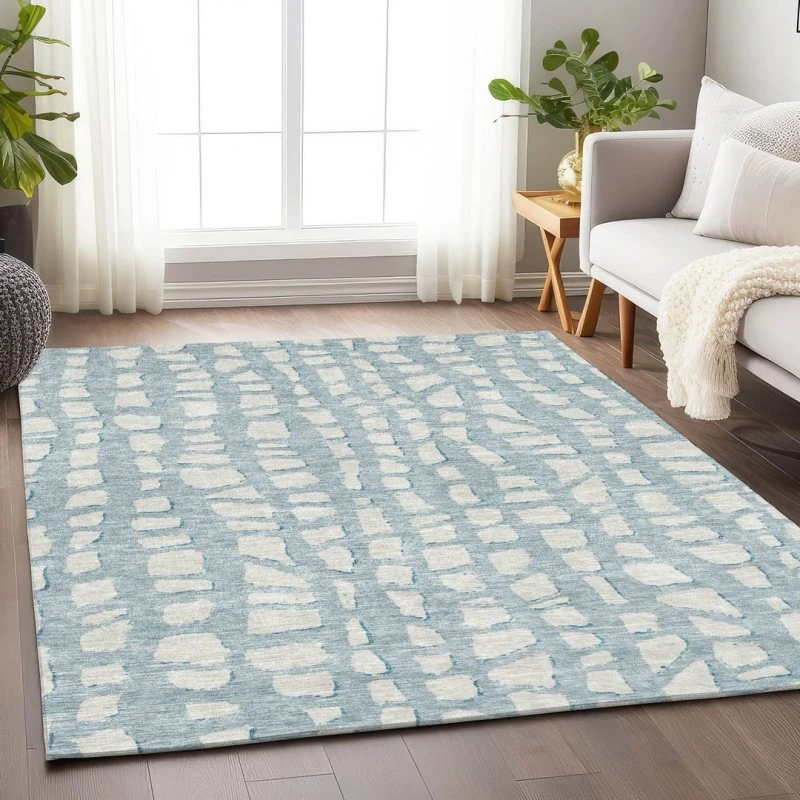 Addison Mayfield Blue AMF754 2ft. 3in. x 7ft. 6in. Rect. Rug