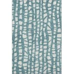 Addison Mayfield Teal AMF754 5ft. x 7ft. 6in. Rect. Rug