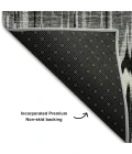 Addison Mayfield Black AMF755 2ft. 3in. x 7ft. 6in. Rect. Rug