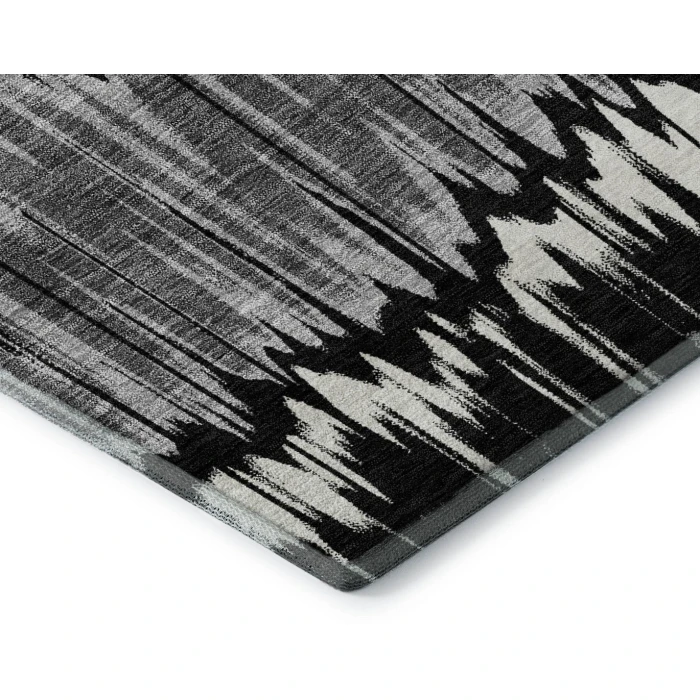 Addison Mayfield Black AMF755 2ft. 3in. x 7ft. 6in. Rect. Rug
