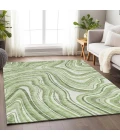 Addison Mayfield Green AMF756 5ft. x 7ft. 6in. Rect. Rug