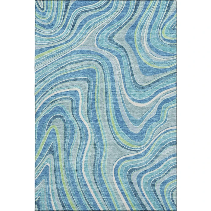 Addison Mayfield Blue AMF756 9ft. x 12ft. Rect. Rug