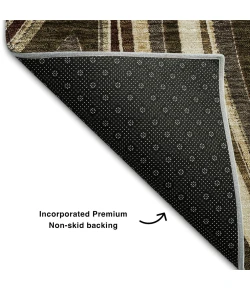 Addison Mayfield Brown AMF756 5ft. x 7ft. 6in. Rect. Rug