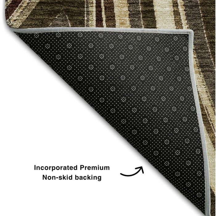 Addison Mayfield Brown AMF756 5ft. x 7ft. 6in. Rect. Rug