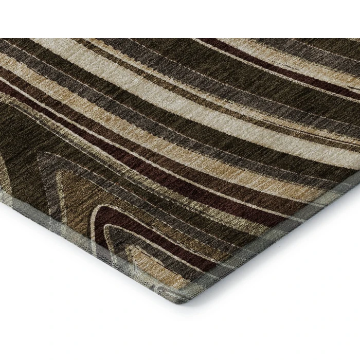 Addison Mayfield Brown AMF756 5ft. x 7ft. 6in. Rect. Rug