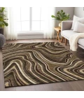 Addison Mayfield Brown AMF756 5ft. x 7ft. 6in. Rect. Rug