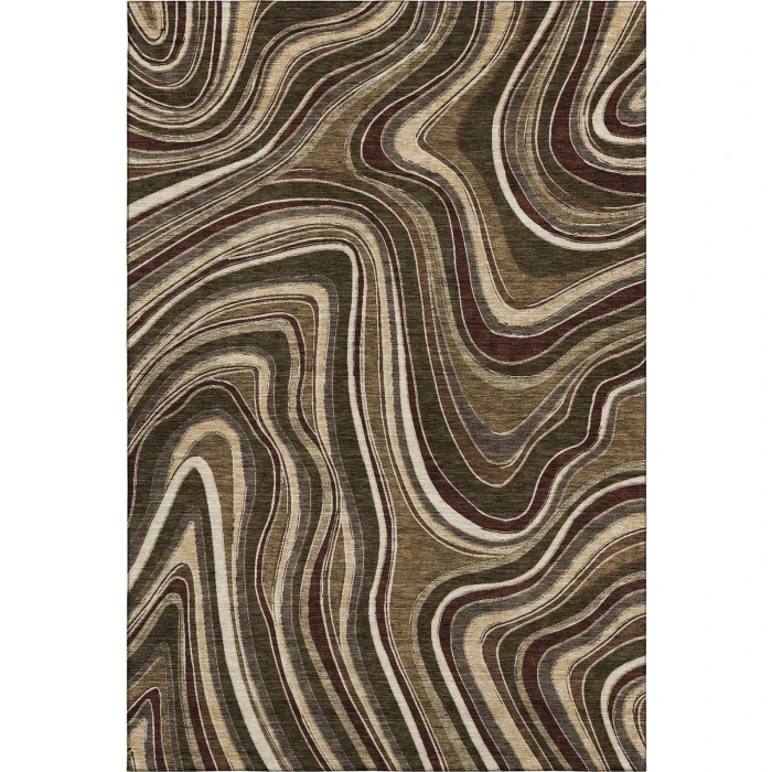 Addison Mayfield Brown AMF756 5ft. x 7ft. 6in. Rect. Rug