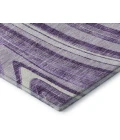 Addison Mayfield Purple AMF756 - 8ft. Round Rug