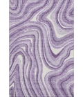 Addison Mayfield Purple AMF756 - 8ft. Round Rug