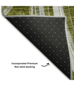 Addison Mayfield Green AMF756 - 8ft. Round Rug