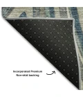Addison Mayfield Teal AMF756 - 8ft. Round Rug
