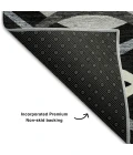 Addison Mayfield Black AMF757 - 8ft. Round Rug