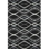 Addison Mayfield Black AMF757 - 8ft. Round Rug