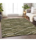 Addison Mayfield Green AMF757 - 8ft. Round Rug