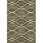 Addison Mayfield Green AMF757 - 8ft. Round Rug